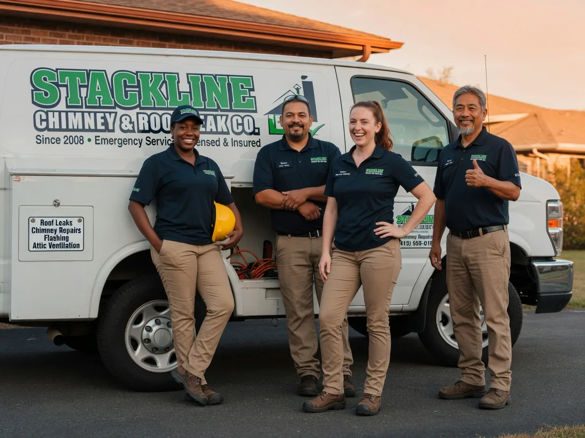 Chimney flashing repair company in Barberton, OH